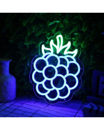 Blueberry Custom Neon Sign