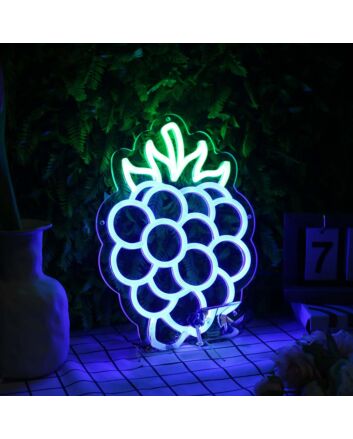 Blueberry Custom Neon Sign