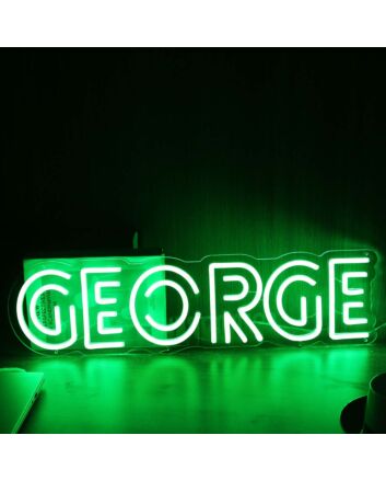 George Green Custom Neon Sign