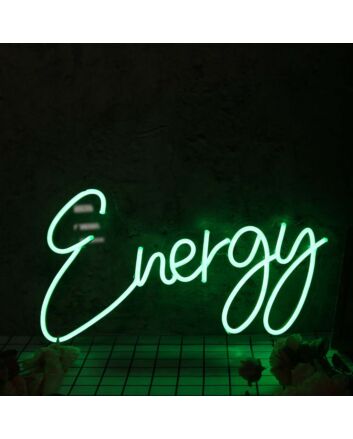 Energy Green Neon Sign