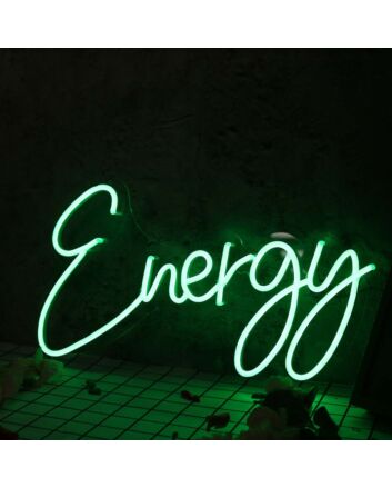 Energy Green Neon Sign