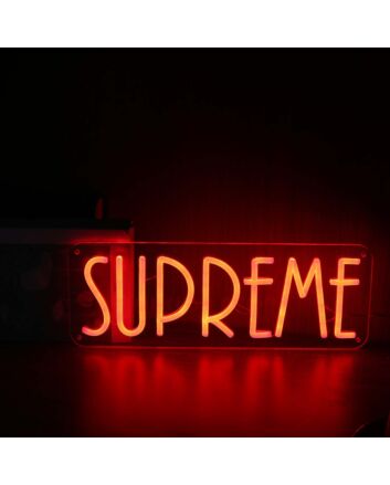 Supreme Red Neon Sign