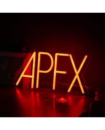 Apex Red Neon Sign