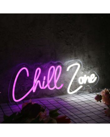 Chill Zone Custom Neon Sign