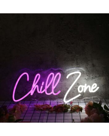 Chill Zone Custom Neon Sign