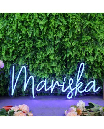 Mariska Blue Neon Sign
