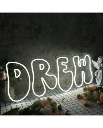 Drew White Custom Neon Sign