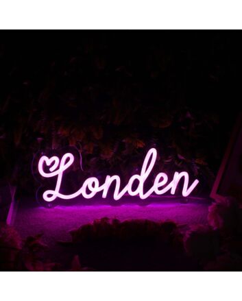 Londen Pink Neon Sign