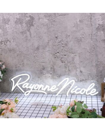 Rayonne Nicole Neon Sign