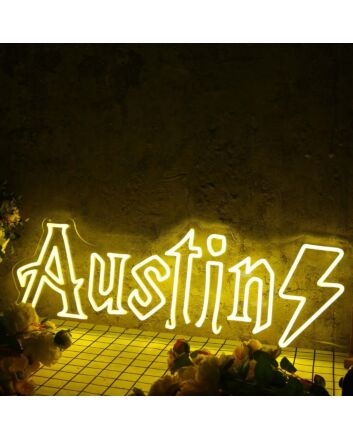 Austin Yellow Neon Sign