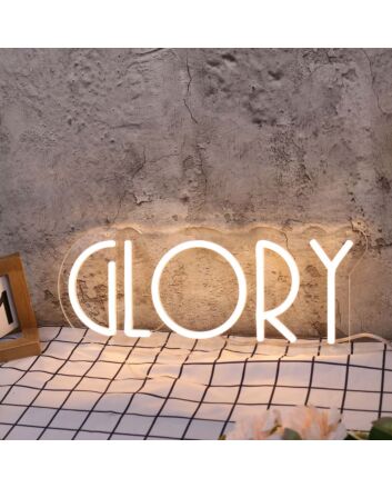 Glory Yellow Neon Sign