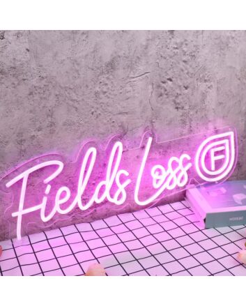 Fields Loss Pink Neon Sign