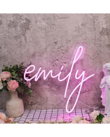 Emily Pink Neon Sign
