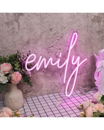 Emily Pink Neon Sign