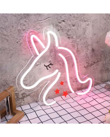 Lovely Unicorn Custom Neon Sign