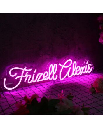 Frizell Glexis Pink Neon Sign