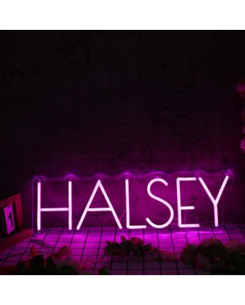 Halsey Pink Neon Sign