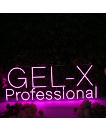 Gel-X Professional Purple Neon Sign