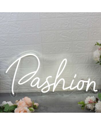 Pashion White Neon Sign