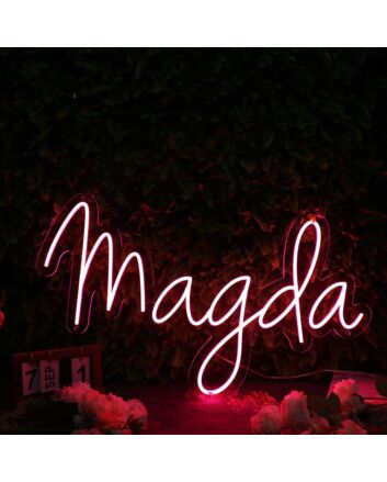 Magda Red Neon Sign