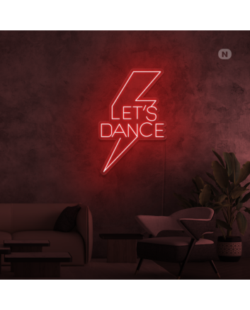 Customize Let&#039;s Dance Neon Signs
