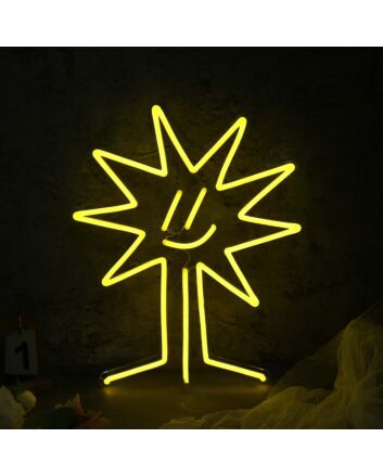 Flash Man Yellow Neon Sign