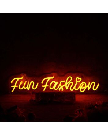 Fun Fashion Red Neon Sign