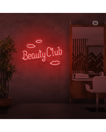 Customize Beauty Club Neon Sign