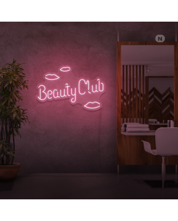 Customize Beauty Club Neon Sign