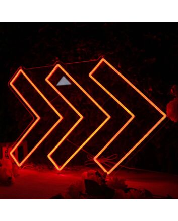 Red Arrows Neon Sign