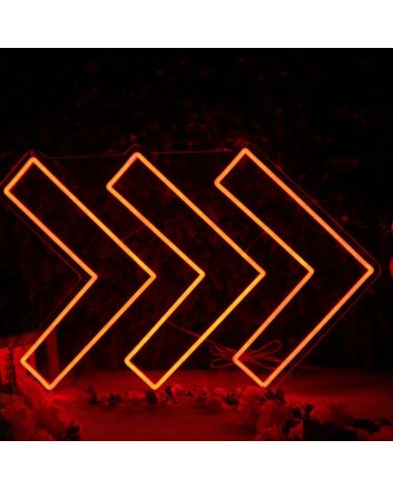 Red Arrows Neon Sign