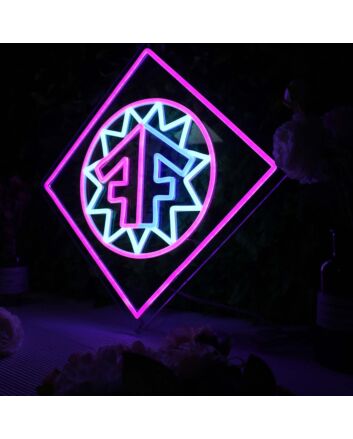 Double F Aesthetic Neon Sign