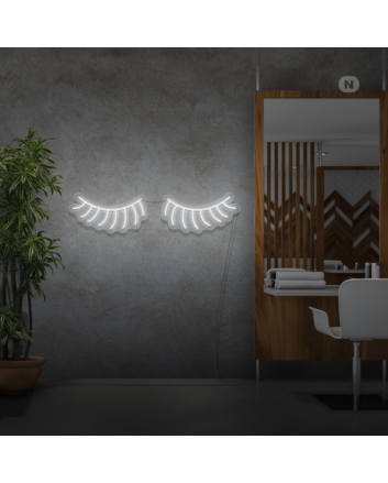 Eyelash Neon Sign