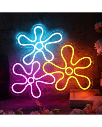 Spongebob Flower Custom Neon Sign