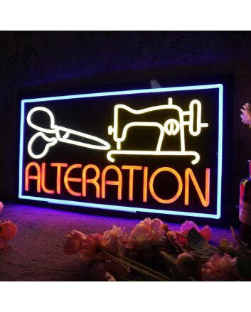Alteration Custom Neon Sign
