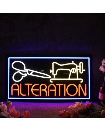 Alteration Custom Neon Sign
