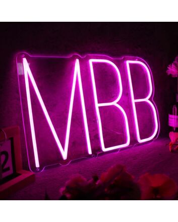 MRB Purple Neon Sign
