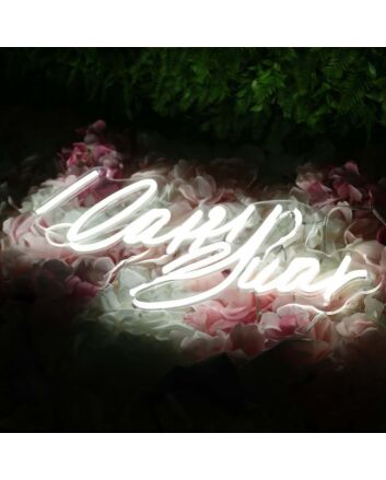 Locos Bar White Neon Sign