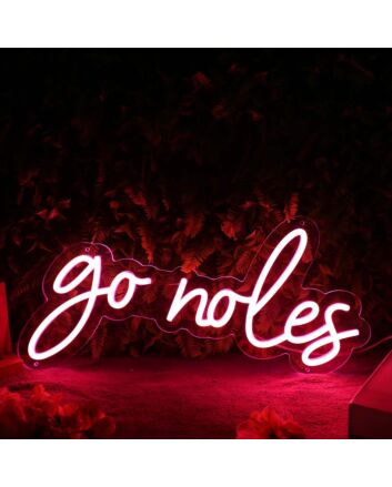 Go Noles Red Neon Sign