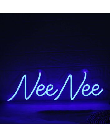 Nee Nee Blue Neon Sign
