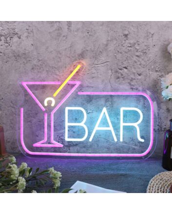 Cocktails Bar Custom Neon Sign
