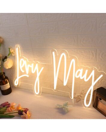 Lery May Yellow Neon Sign