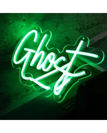 Ghost Green Neon Sign
