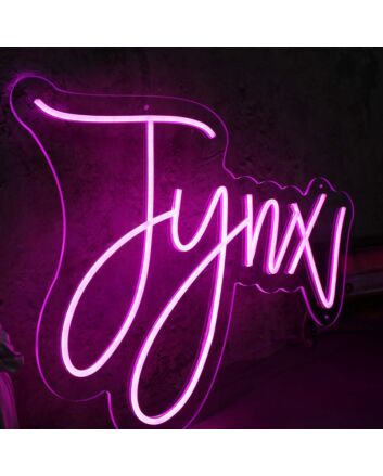 Jynx Pink Neon Sign
