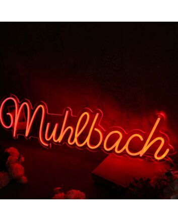 Muhlbach Red Neon Sign