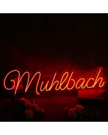 Muhlbach Red Neon Sign