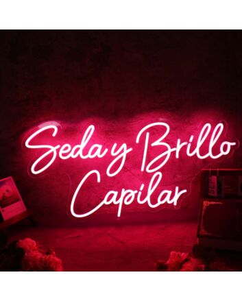 Seday Brillo Capilar Red Neon Sign