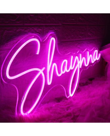 Shaynna Pink Neon Sign