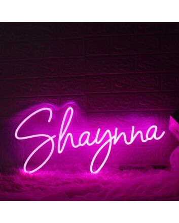 Shaynna Pink Neon Sign
