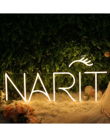 NARIT Yellow Neon Sign